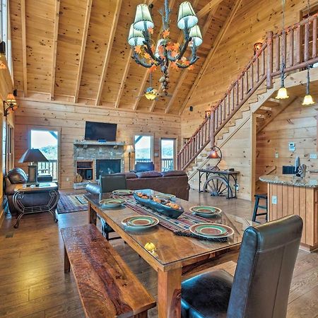 Pigeon Forge Cabin With Brand New Hot Tub And Views! Sevierville Eksteriør billede